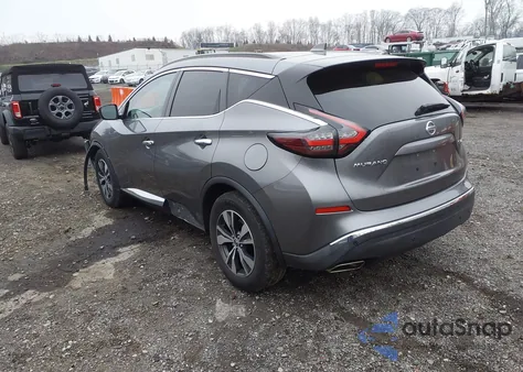 2021 Nissan Murano Sv Intelligent Awd from USA, damaged, VIN 5N1AZ2BS3MC115552